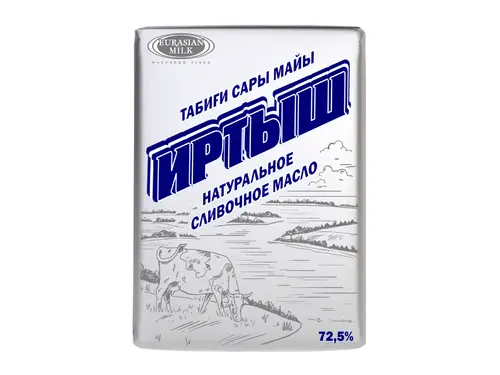 Масло Иртыш сливочное 72,5% 180 гр