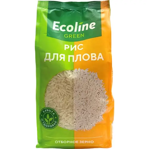  Рис «Ecoline Green» для плова, 800 г