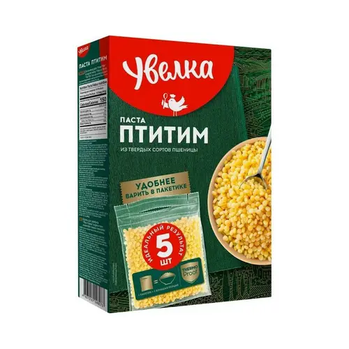 ПАСТА УВЕЛКА 5*80гр ПТИТИМ, ШК: 4607016248073