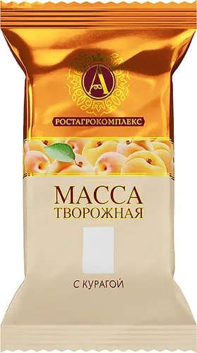 Масса творожная А.Ростагрокомплекс курага 20%, 180г