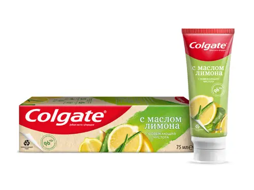 Зубная паста Colgate масло лимона освежающая чистота 75 мл