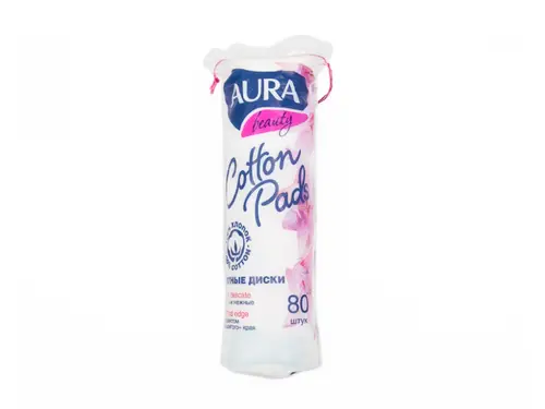 Диски ватные Aura Beauty 80 шт