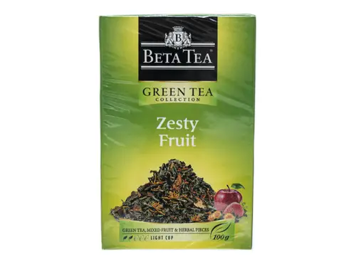 Чай зеленый Beta Tea фьюжн пикантные фрукты листовой 100 гр