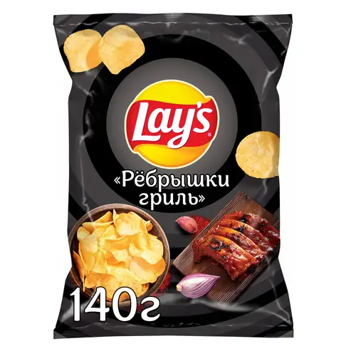 Чипсы Ребрышки гриль Lay's