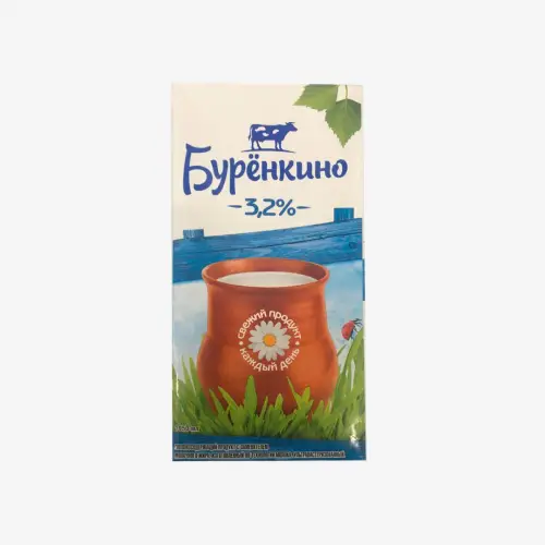 Молокосодержащий продукт Буренкино 3,2% ультрапастеризованный с заменителем молочного жира 1,95 л