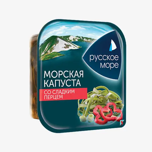 Капуста Русское Море морская с луком и сладким перцем 200 г