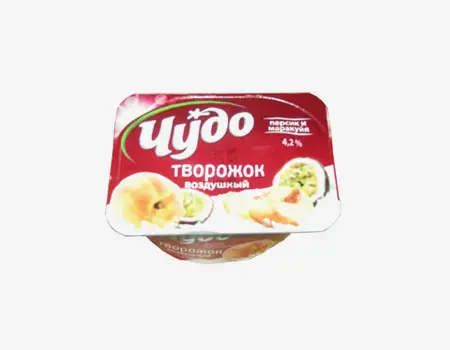 Творожок Чудо Персик-Маракуйя 4% 100 г