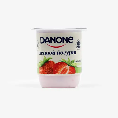 Йогурт Danone со вкусом клубники 120 г