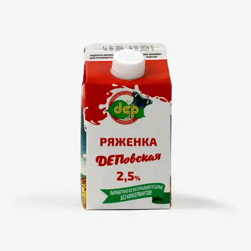 Ряженка Деповское 2,5% 500 г