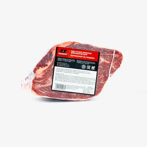 Мякоть бедра KazBeef из мраморной говядины замороженная кг