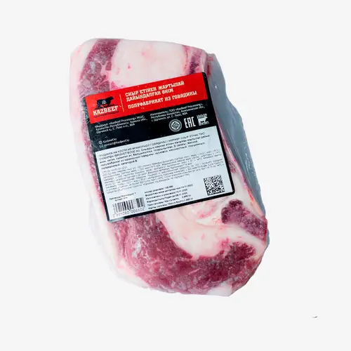 Грудинка на кости KazBeef из мраморной говядины замороженная кг