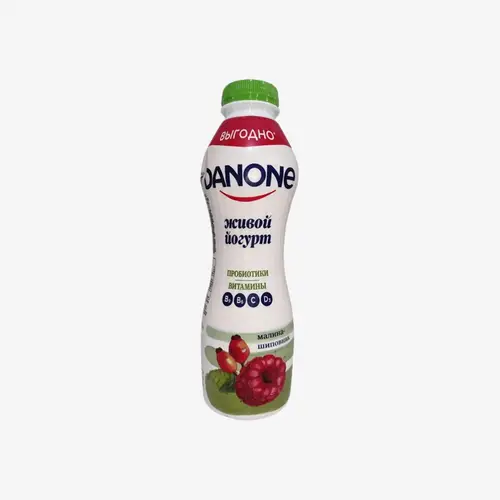 Йогурт питьевой Danone Малина-Шиповник 670 г