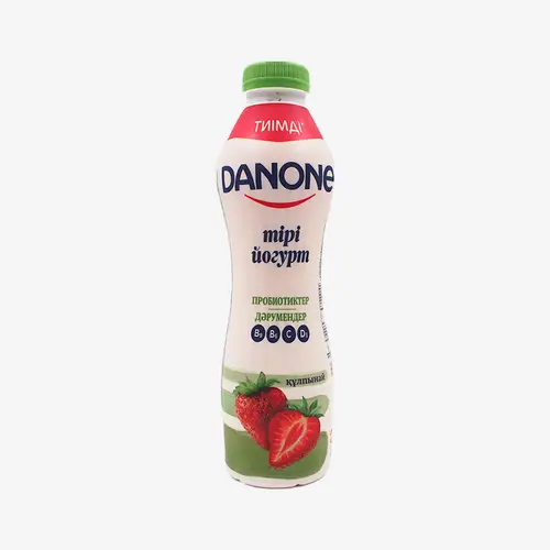 Йогурт питьевой Danone Клубника 670 г