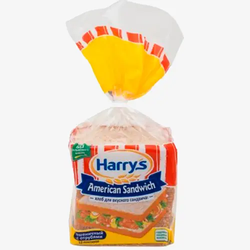 Хлеб Harry s American Sandwich сэндвичный с отрубями 515 г