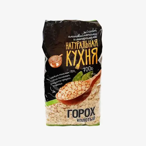 Горох Натуральная кухня колотый 700 г