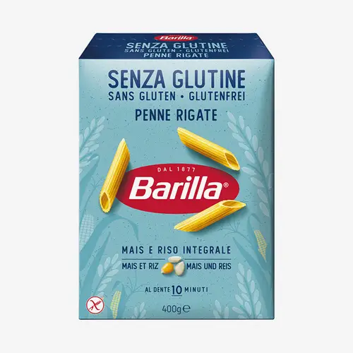 Макароны Barilla Penne Rigate без глютена 400 г