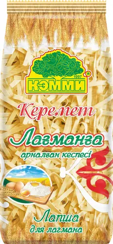 Лапша Кэмми Керемет домашняя для лагмана 400 г