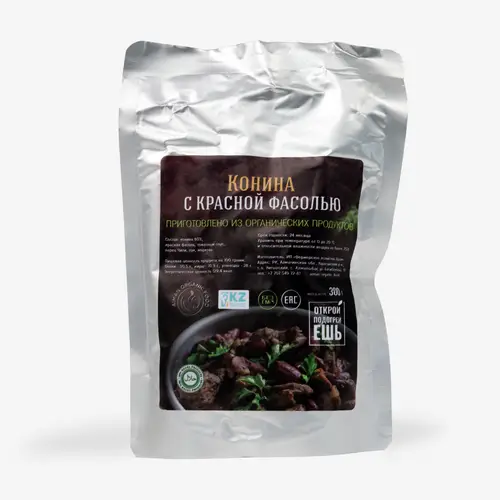 Готовое питание Aiman Organic Food Конина с красной фасолью 300 г