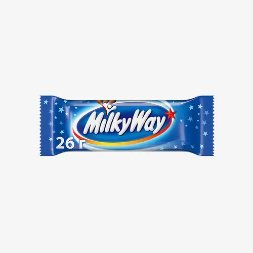 Шоколадный батончик Milky Way с суфле, покрытый молочным шоколадом, 26г