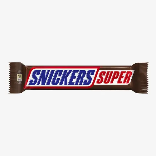 Шоколадный батончик Snickers Super 80 г