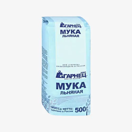 Мука Гарнец Льняная, 500 г