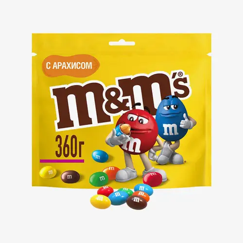 Конфеты M&M`s Арахис, 360 г