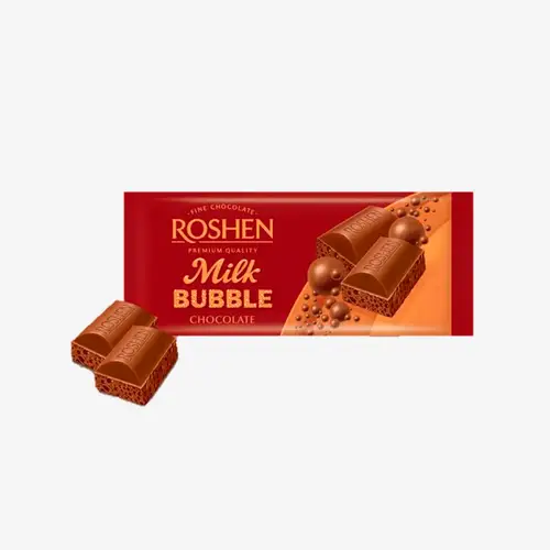 Шоколад Roshen пористый молочный 80 г