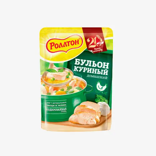 Бульон Роллтон куриный домашний  90 г