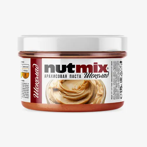 Паста Nutmix арахисовая шоколадная 175 г