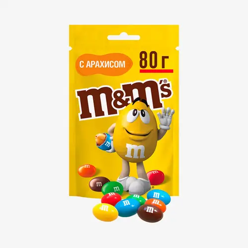 Драже M&M's с арахисом 80 г