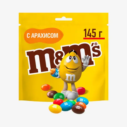 Драже M&M's с арахисом 145 г