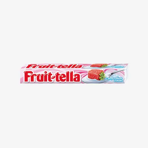 Конфеты Fruit-Tella жевательные со вкусом клубничного йогурта 42.5 г