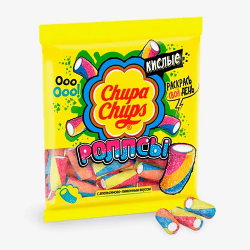 Мармелад Chupa Chups Кислые роллсы 150 г