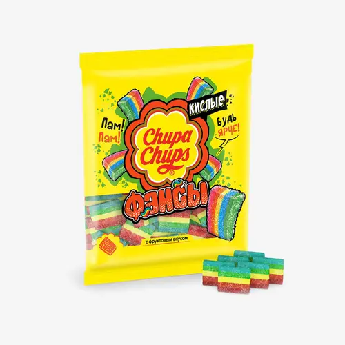 Мармелад Chupa Chups Кислые фансы 70 г