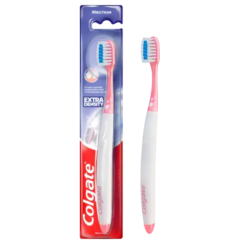 Зубная щетка "Colgate" Extra Density, жесткая