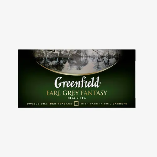 Чай Greenfield Earl Grey Fantasy черный 25 пакетиков