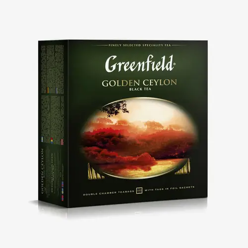 Чай черный Greenfield Golden Ceylon 100 пакетиков