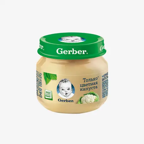 Пюре Gerber цветная капуста для детей 80 г