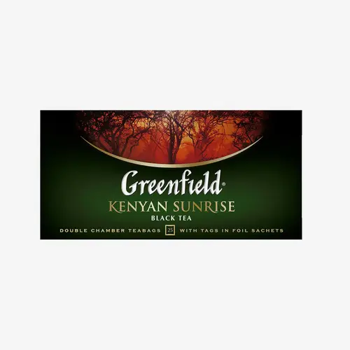 Чай Greenfield Kenyan Sunrise черный 25 пакетиков