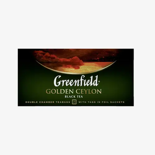 Чай Greenfield Golden Ceylon черный 25 пакетиков