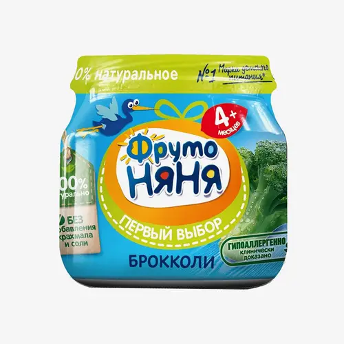 Пюре Фруто Няня брокколи для детей 80 г