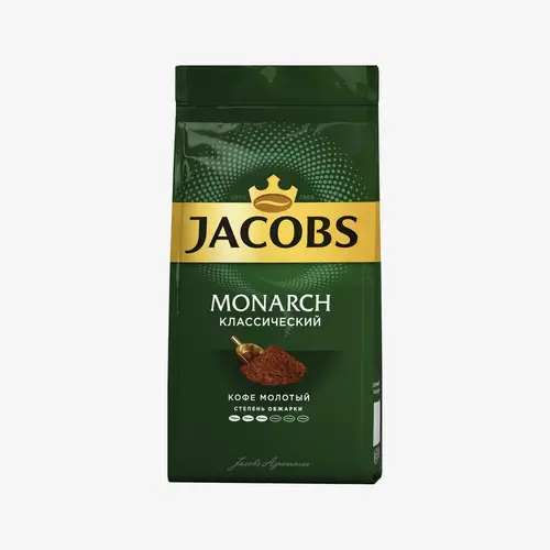 Кофе Jacobs Monarch жареный молотый 230 г