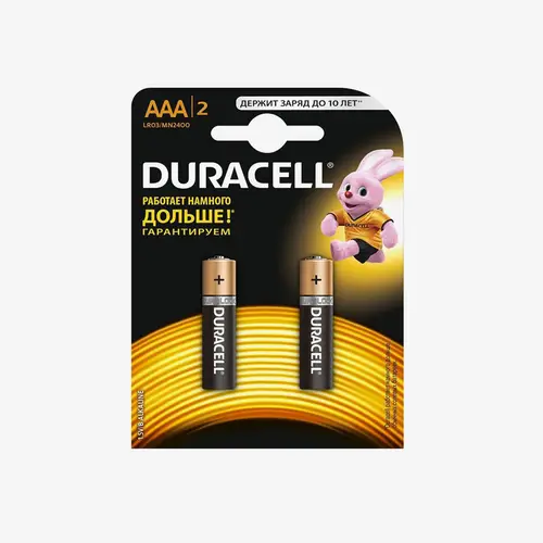 Батарейки Duracell Basic AAA 2 шт