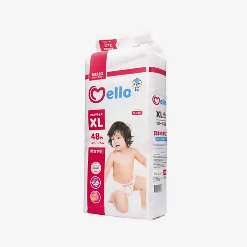 Подгузники Mello XL (12-17 кг) 48 шт