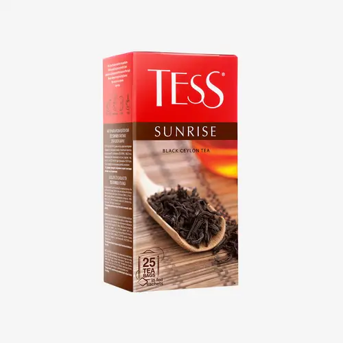 Чай Tess Sunrise черный, 25 пакетиков