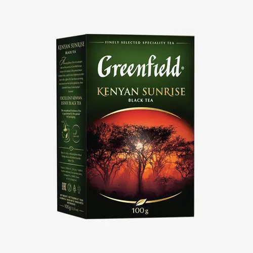 Чай Greenfield Kenyan Sunrise черный 100 г