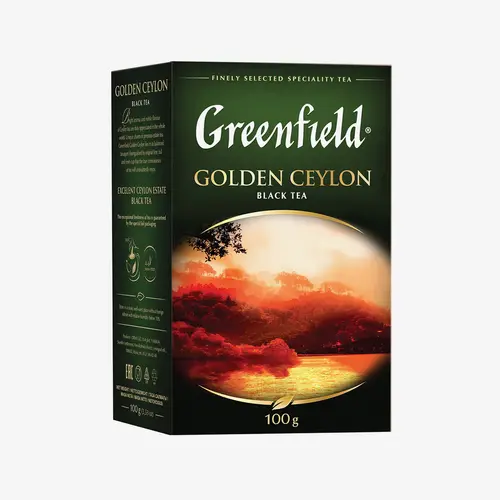 Чай Greenfield Golden Ceylon черный 100 г