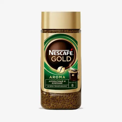 Кофе Nescafe Gold Aroma Intenso натуральный растворимый сублимированный 85 г