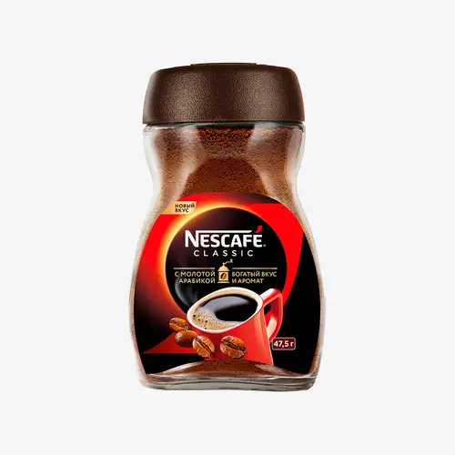 Кофе Nescafe Classic натуральный растворимый порошкообразный 47.5 г