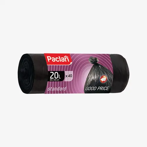 Мешки Paclan для мусора 20 л 40 шт